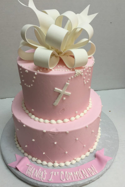 Baptism & First Communion Cake