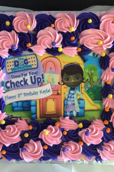 Girl Birthday Cake